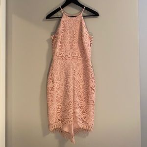 ADELYN RAE | Dress | Lace Blush | SM